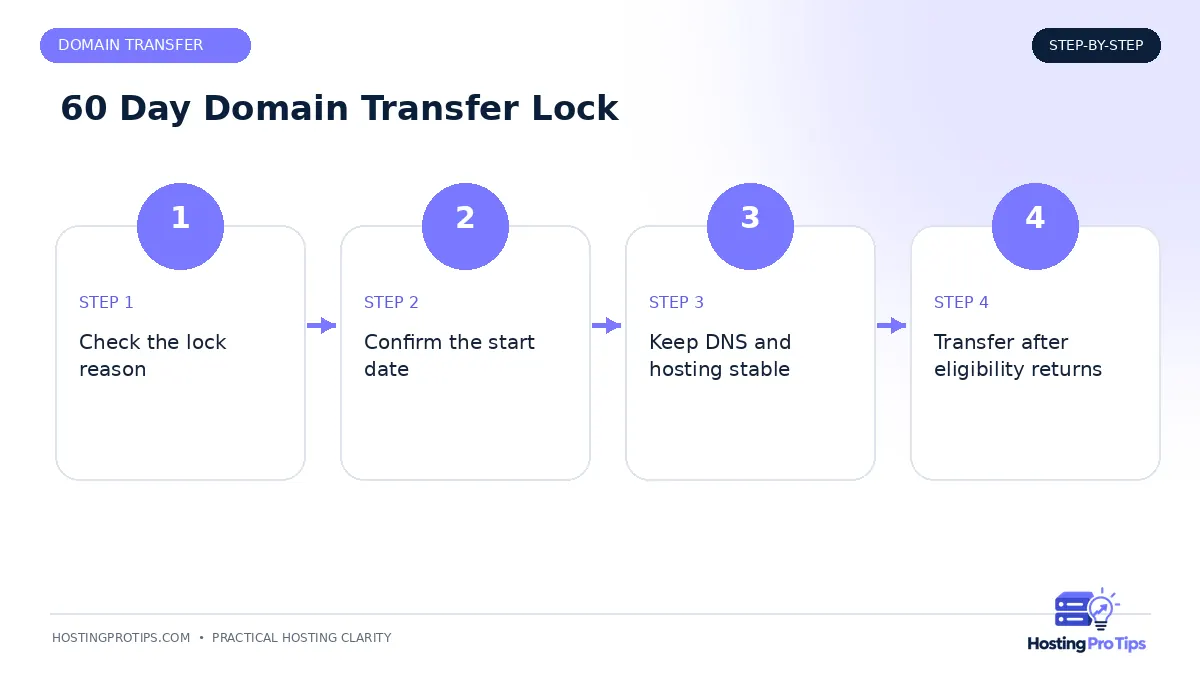 The 60-Day Domain Transfer Lock Explained workflow