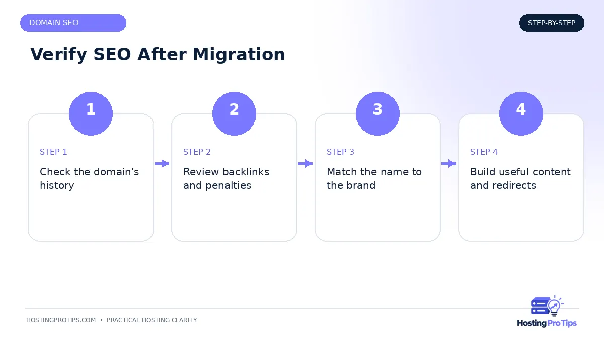 How to Verify SEO Is Intact After Migration workflow
